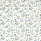 CLARKE AND CLARKE - ADELINE- DENIM/MIDNIGHT - Fabric by the Yard
