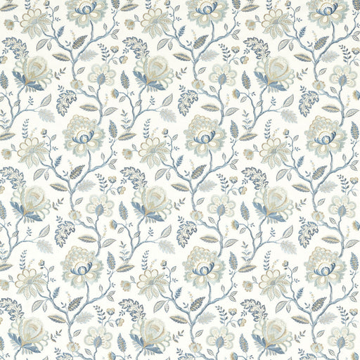 CLARKE AND CLARKE - ADELINE- DENIM/MIDNIGHT - Fabric by the Yard DENIM/MIDNIGHT