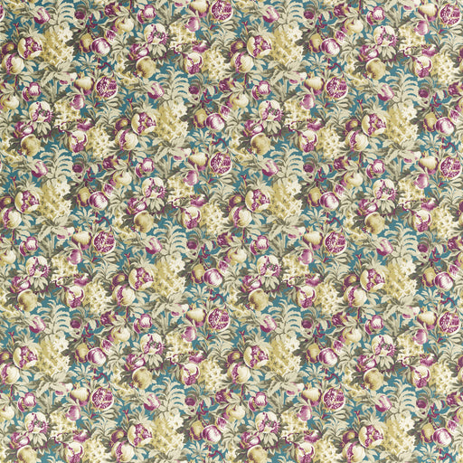 CLARKE AND CLARKE - FRANCIS- TEAL VELVET - Fabric by the Yard TEAL VELVET