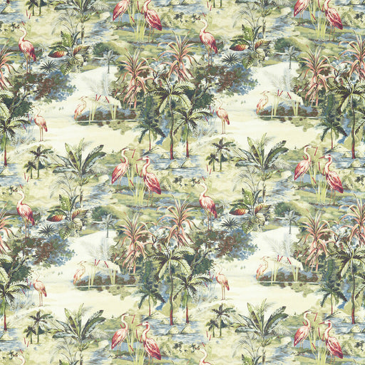 CLARKE AND CLARKE - HABITAT- LAGOON - Fabric by the Yard LAGOON