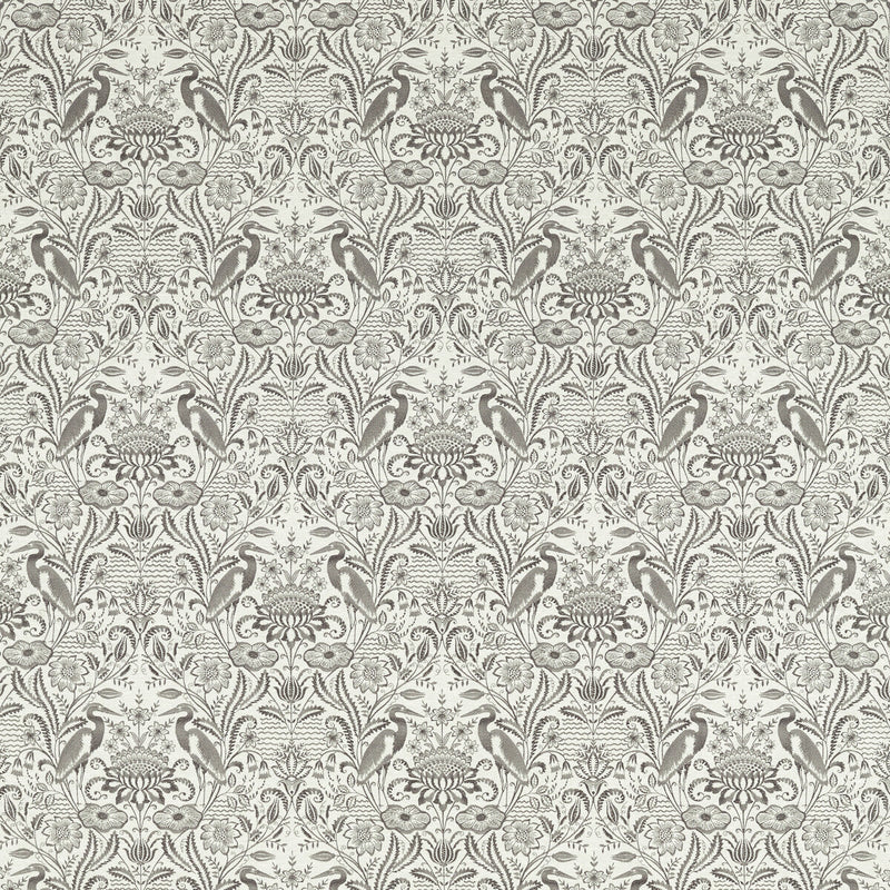 CLARKE AND CLARKE - NAKURU- CHARCOAL/LINEN - Fabric by the Yard CHARCOAL/LINEN
