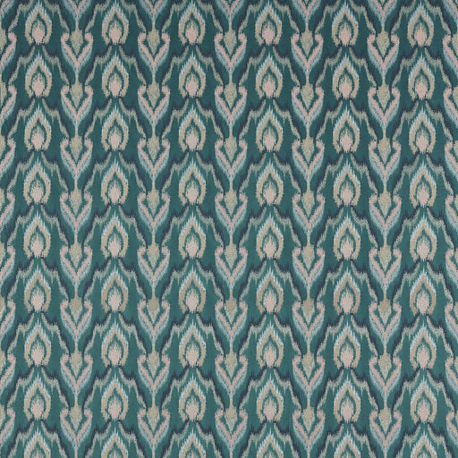 CLARKE AND CLARKE - VELLUTO- TEAL - Fabric by the Yard TEAL