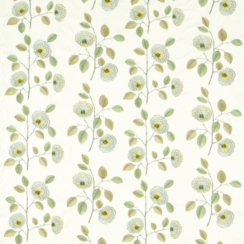 CLARKE AND CLARKE - MONIQUE- APPLE/MINERAL - Fabric by the Yard APPLE/MINERAL