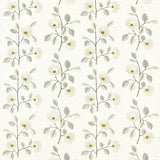 CLARKE AND CLARKE - MONIQUE- NATURAL/PEWTER - Fabric by the Yard