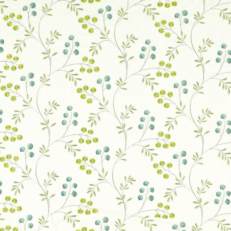 CLARKE AND CLARKE - ROCHELLE- APPLE/MINERAL - Fabric by the Yard APPLE/MINERAL