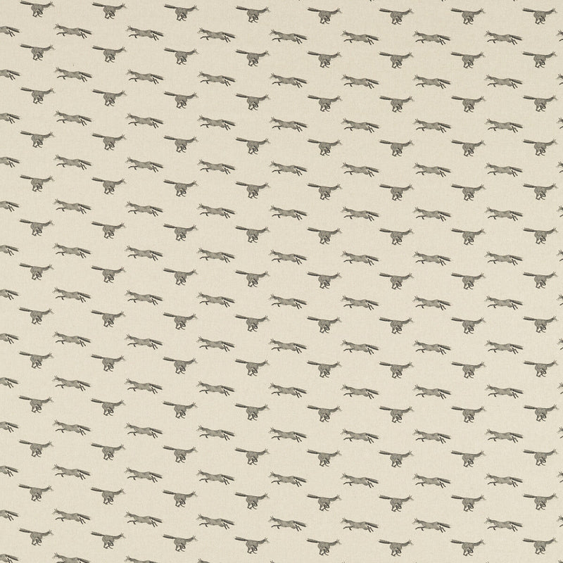 CLARKE AND CLARKE - FOXBURY- CHARCOAL - Fabric by the Yard CHARCOAL