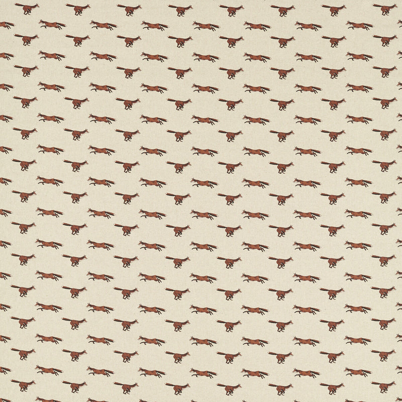 CLARKE AND CLARKE - FOXBURY- SPICE - Fabric by the Yard SPICE