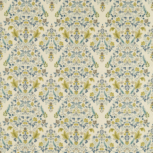 CLARKE AND CLARKE - GAWTHORPE- MINERAL/LINEN - Fabric by the Yard MINERAL/LINEN