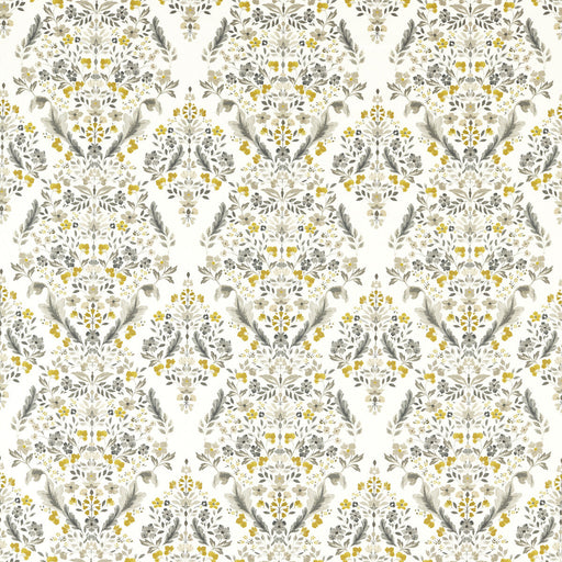 CLARKE AND CLARKE - GAWTHORPE- CHARCOAL - Fabric by the Yard CHARCOAL