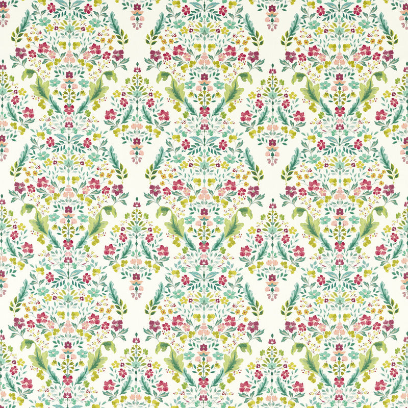 CLARKE AND CLARKE - GAWTHORPE- MULTI - Fabric by the Yard MULTI