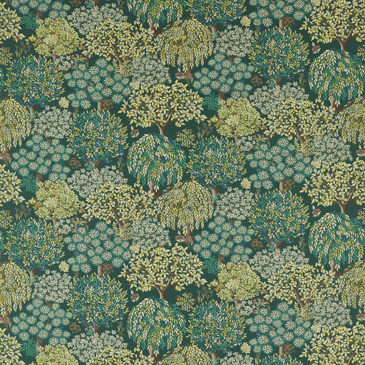 CLARKE AND CLARKE - TATTON- FOREST - Fabric by the Yard FOREST
