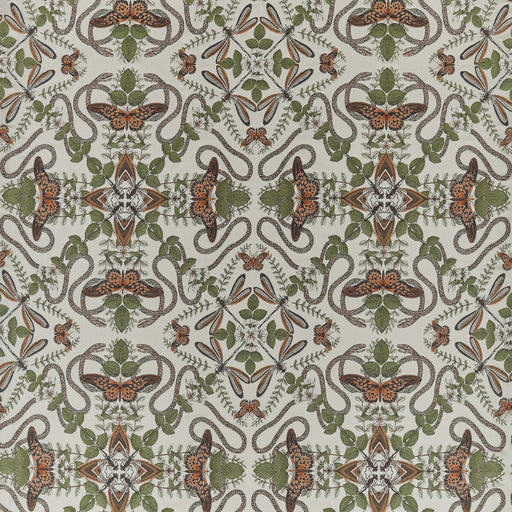 CLARKE AND CLARKE - F1581/03 - EMERALD FOREST - Fabric By the Yard