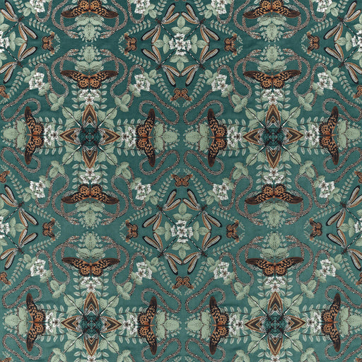 CLARKE AND CLARKE - F1581/04 - EMERALD FOREST - Fabric By the Yard