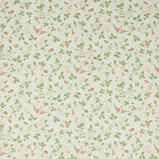 CLARKE AND CLARKE - F1606/02 - WILD STRAWBERRY - Fabric By the Yard