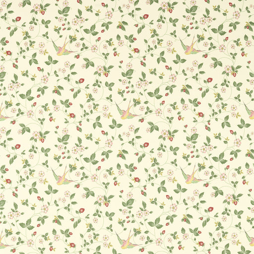 CLARKE AND CLARKE - F1606/03 - WILD STRAWBERRY - Fabric By the Yard