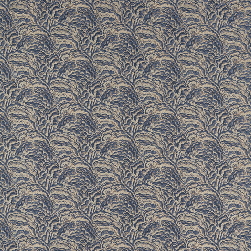 CLARKE AND CLARKE - LUMINO- MIDNIGHT/COPPER - Fabric by the Yard MIDNIGHT/COPPER