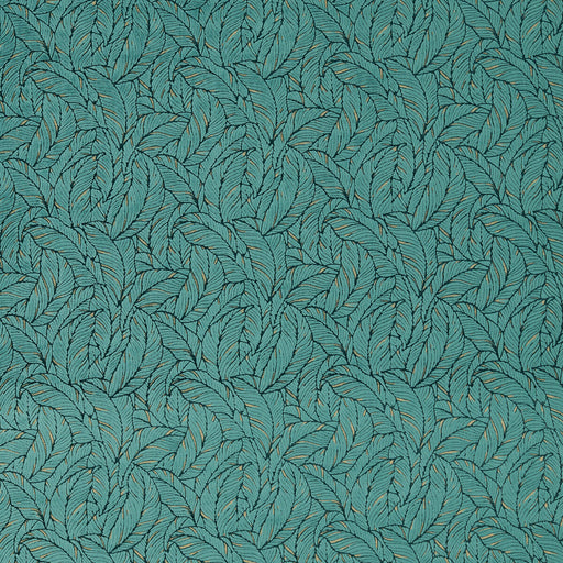 CLARKE AND CLARKE - SELVA- EMERALD VELVET - Fabric by the Yard EMERALD VELVET