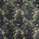 CLARKE AND CLARKE - CONGO- AMETHYST/EMERALD VELVET - Fabric by the Yard