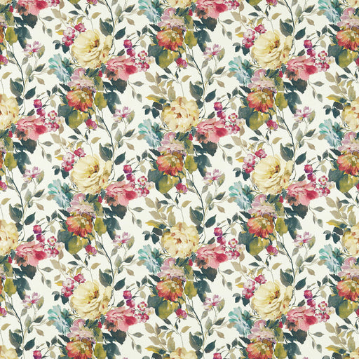CLARKE AND CLARKE - BLOOM- MULTI - Fabric by the Yard MULTI