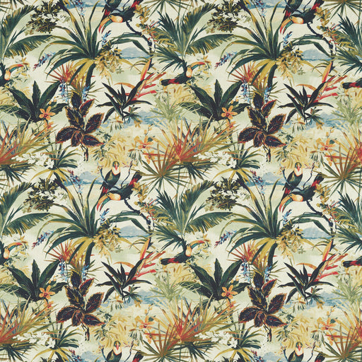 CLARKE AND CLARKE - TOUCAN- ANTIQUE - Fabric by the Yard ANTIQUE