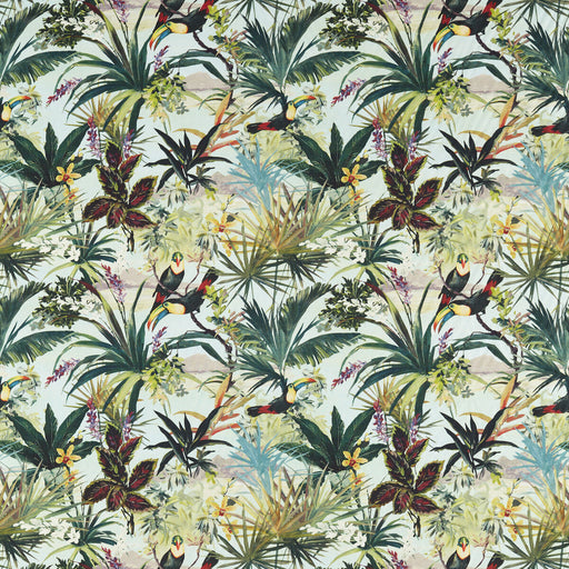 CLARKE AND CLARKE - TOUCAN- SKY - Fabric by the Yard SKY