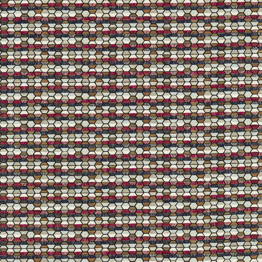 CLARKE AND CLARKE - COSMIC- MIDNIGHT/RUBY - Fabric by the Yard MIDNIGHT/RUBY