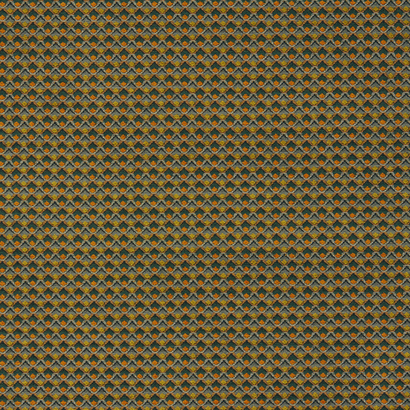 CLARKE AND CLARKE - LYRA- SPICE/FOREST - Fabric by the Yard SPICE/FOREST