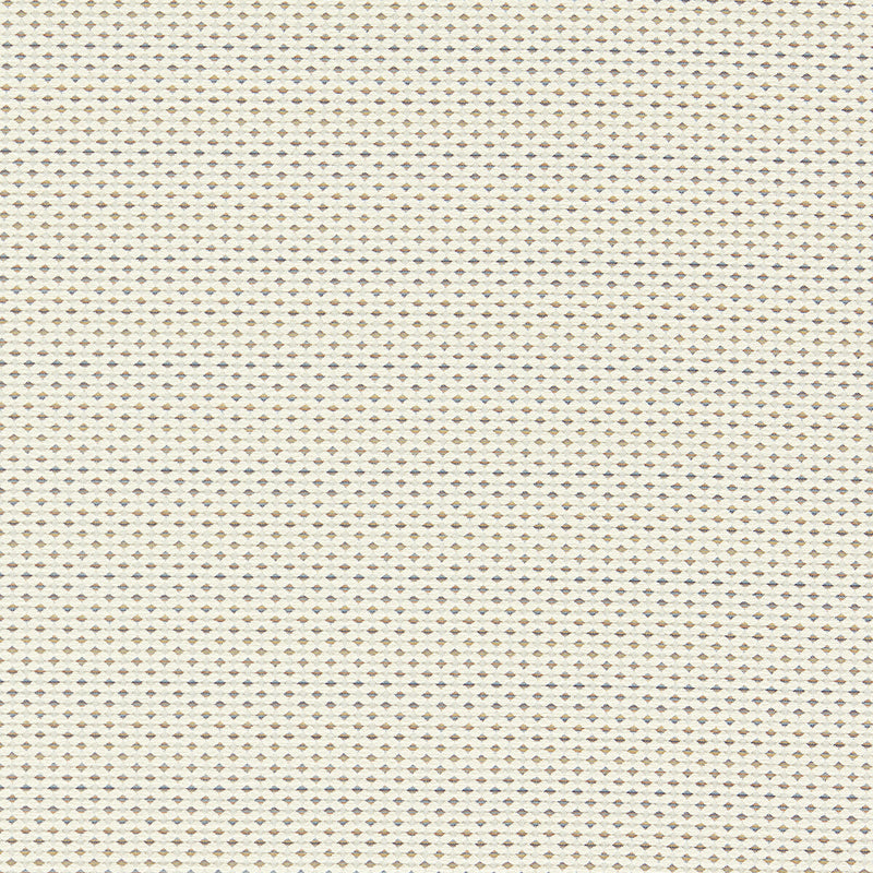 CLARKE AND CLARKE - PAVO- IVORY/DENIM - Fabric by the Yard IVORY/DENIM