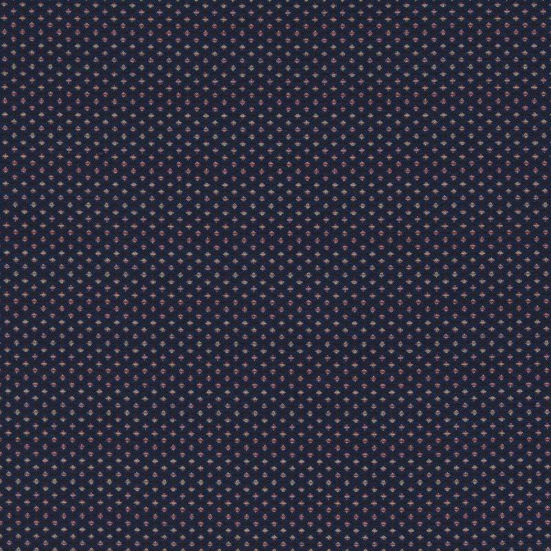 CLARKE AND CLARKE - PAVO- MIDNIGHT - Fabric by the Yard MIDNIGHT