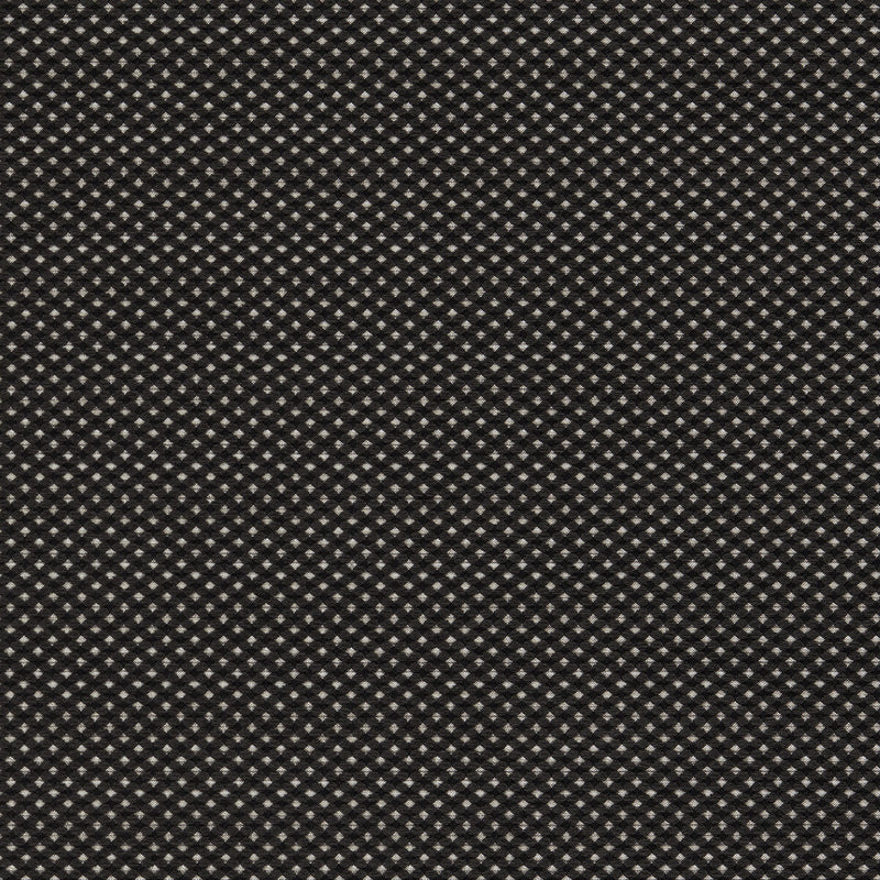 CLARKE AND CLARKE - PAVO- NOIR - Fabric by the Yard NOIR