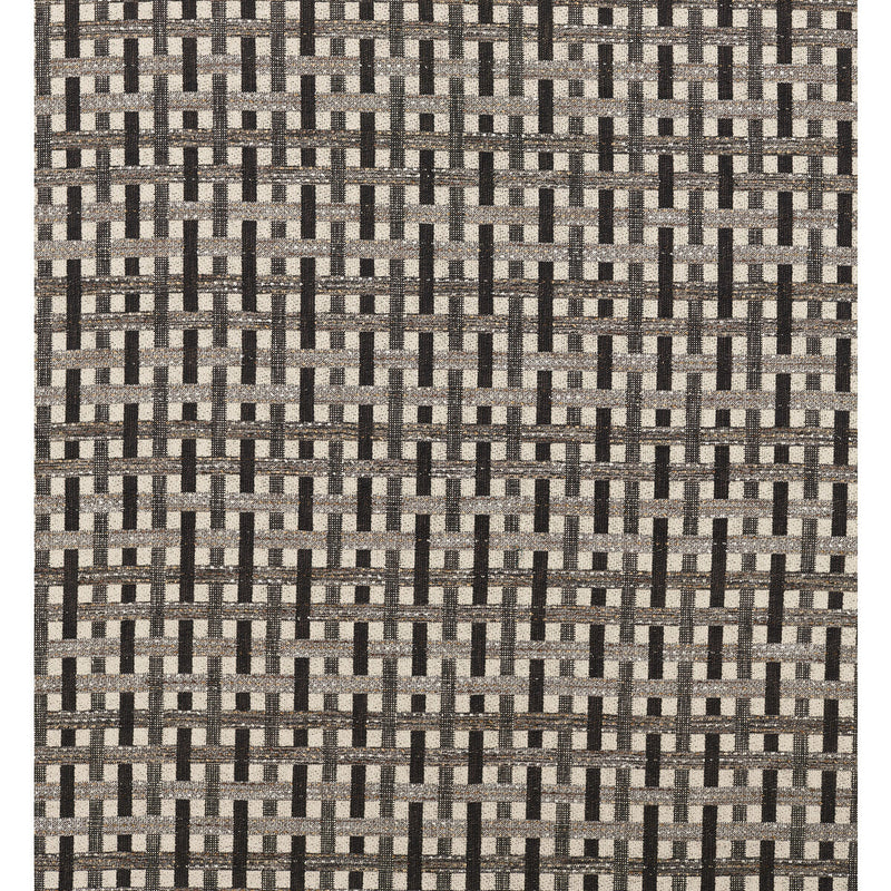 CLARKE AND CLARKE - KASPER- CHARCOAL/LINEN - Fabric by the Yard CHARCOAL/LINEN
