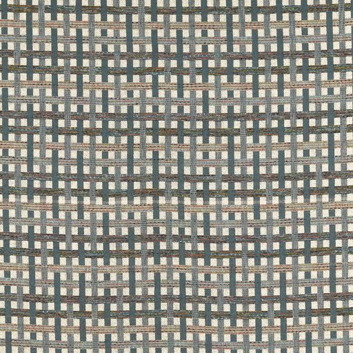 CLARKE AND CLARKE - KASPER- KINGFISHER - Fabric by the Yard KINGFISHER