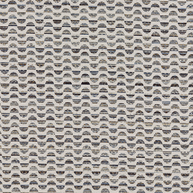 CLARKE AND CLARKE - OLAV- DENIM/PUTTY - Fabric by the Yard DENIM/PUTTY