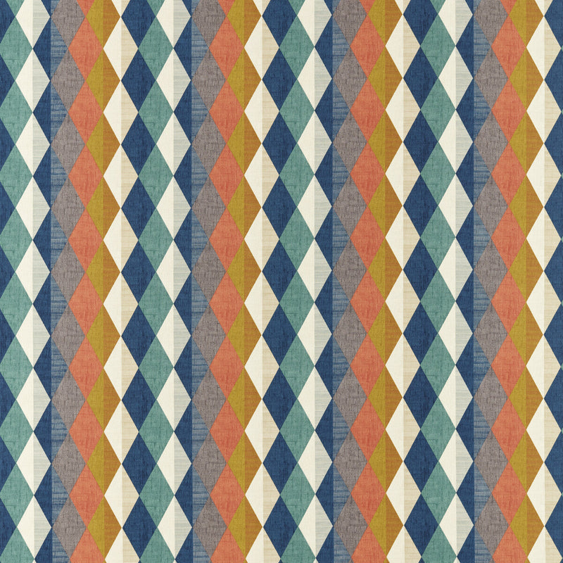 CLARKE AND CLARKE - DENVER- MULTI - Fabric by the Yard MULTI