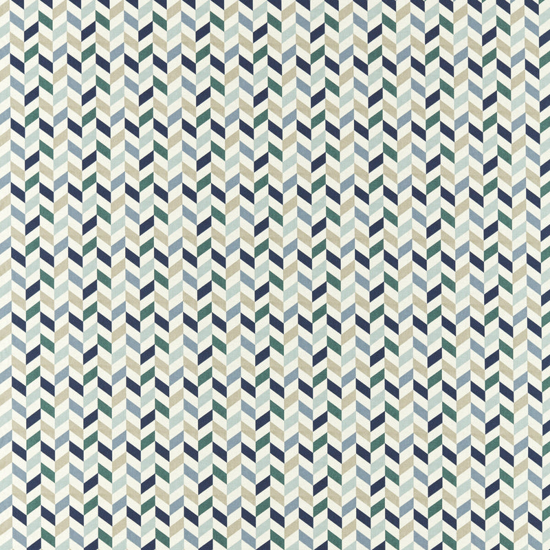 CLARKE AND CLARKE - PHOENIX- MINERAL/NAVY - Fabric by the Yard MINERAL/NAVY