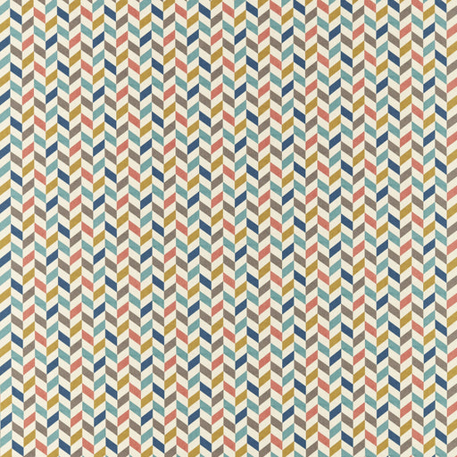 CLARKE AND CLARKE - PHOENIX- MULTI - Fabric by the Yard MULTI