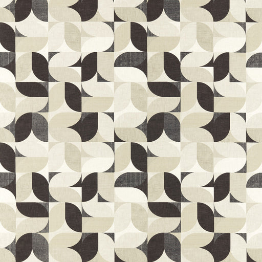 CLARKE AND CLARKE - RENO- MONOCHROME - Fabric by the Yard MONOCHROME