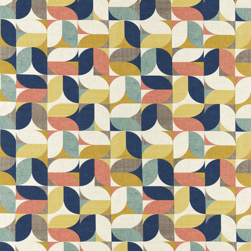 CLARKE AND CLARKE - RENO- MULTI - Fabric by the Yard MULTI