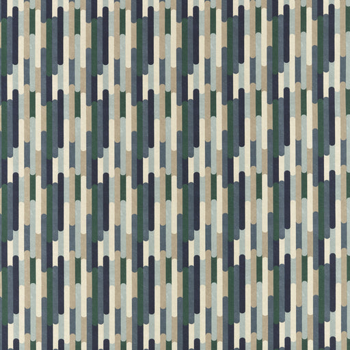 CLARKE AND CLARKE - SEATTLE- MINERAL/NAVY - Fabric by the Yard MINERAL/NAVY