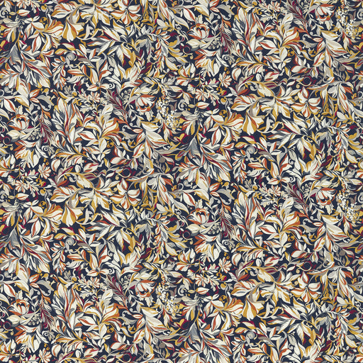 CLARKE AND CLARKE - ASHBROOK VELVET- NOIR - Fabric by the Yard NOIR
