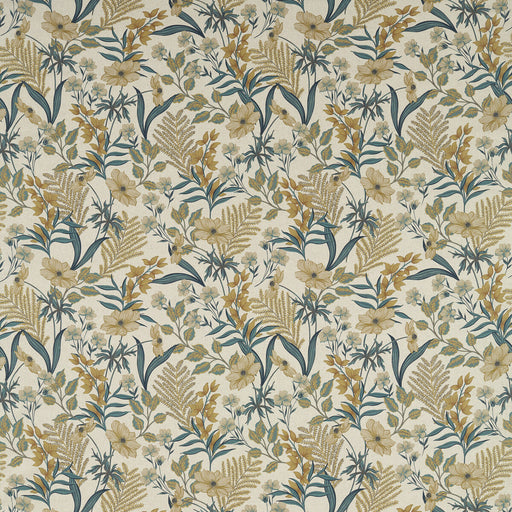 CLARKE AND CLARKE - HAZELBURY LINEN- OCHRE - Fabric by the Yard OCHRE