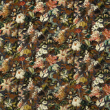 CLARKE AND CLARKE - LILUM- RUSSET NOIR VELVET - Fabric by the Yard