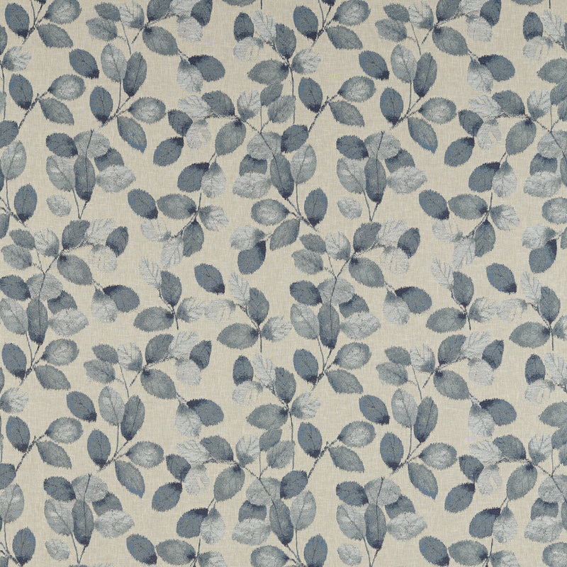 CLARKE AND CLARKE - NORTHIA- DENIM LINEN - Fabric by the Yard DENIM LINEN