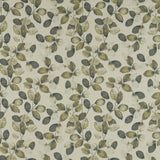 CLARKE AND CLARKE - NORTHIA- OLIVE PEACOCK - Fabric by the Yard