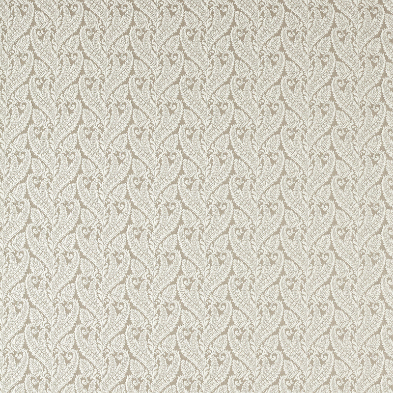 CLARKE AND CLARKE - REGALE- IVORY MOCHA - Fabric by the Yard IVORY MOCHA