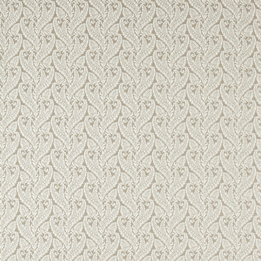 CLARKE AND CLARKE - REGALE- IVORY MOCHA - Fabric by the Yard IVORY MOCHA