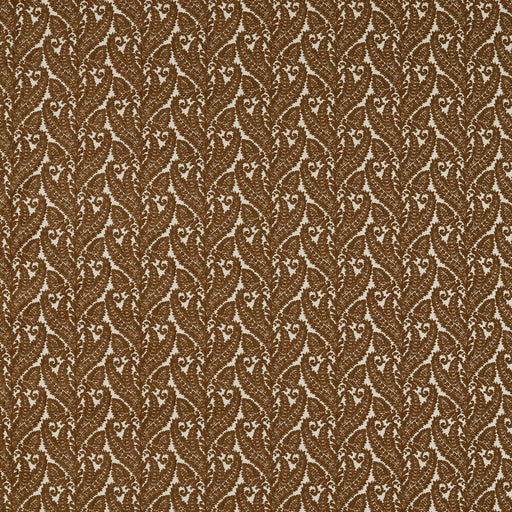 CLARKE AND CLARKE - REGALE- RUSSET - Fabric by the Yard RUSSET