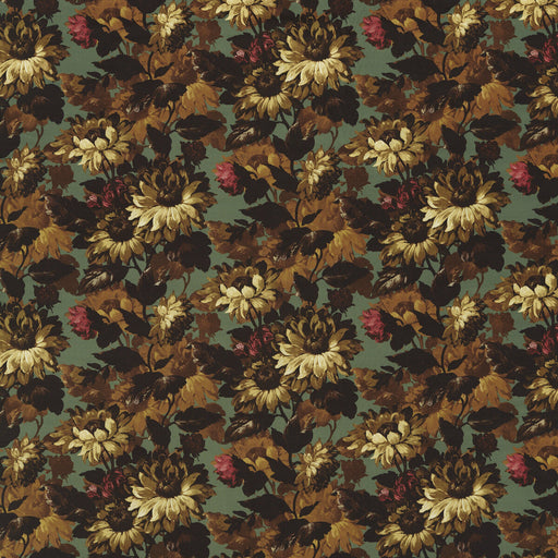 CLARKE AND CLARKE - SUNFOREST- RUSSET VELVET - Fabric by the Yard RUSSET VELVET