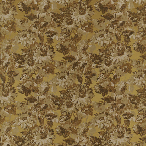 CLARKE AND CLARKE - SUNFOREST- OCHRE JACQUARD - Fabric by the Yard OCHRE JACQUARD