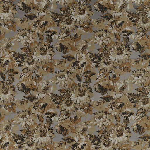 CLARKE AND CLARKE - SUNFOREST- PEWTER JACQUARD - Fabric by the Yard PEWTER JACQUARD
